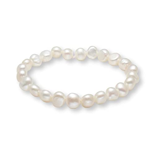 Stunning 8-9mm Baroque Freshwater Pearl Bracelet for Women and Girls treasurebayb2b