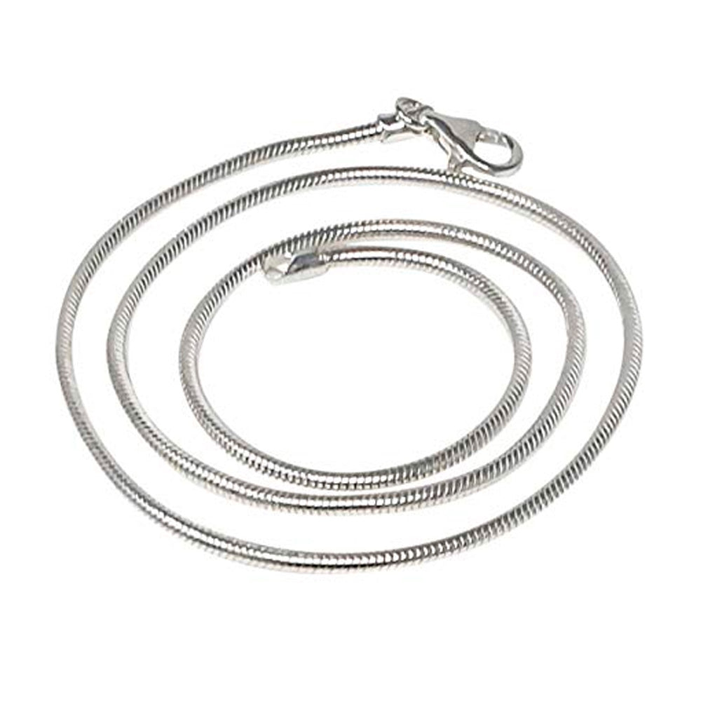 925 Sterling Silver Snake Chain 2.3mm For Men And Women treasurebayb2b