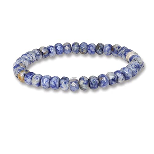 Handmade Womens Mens 8mm Beaded Gemstone Bracelet | Stress and Anxiety Power Beads Healing Crystal Gemstone Bracelet – Gift box treasurebayb2b