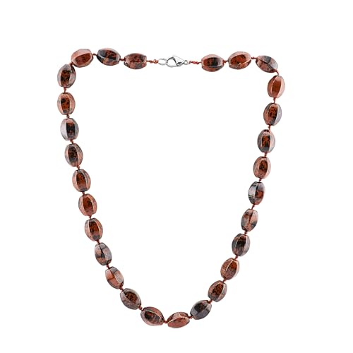 Womens Handmade Natural Gemstone Beaded Necklace - Beads Necklace for Women Ladies and Girls treasurebayb2b