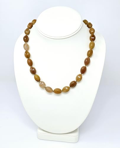 Womens Handmade Natural Gemstone Beaded Necklace - Beads Necklace for Women Ladies and Girls treasurebayb2b