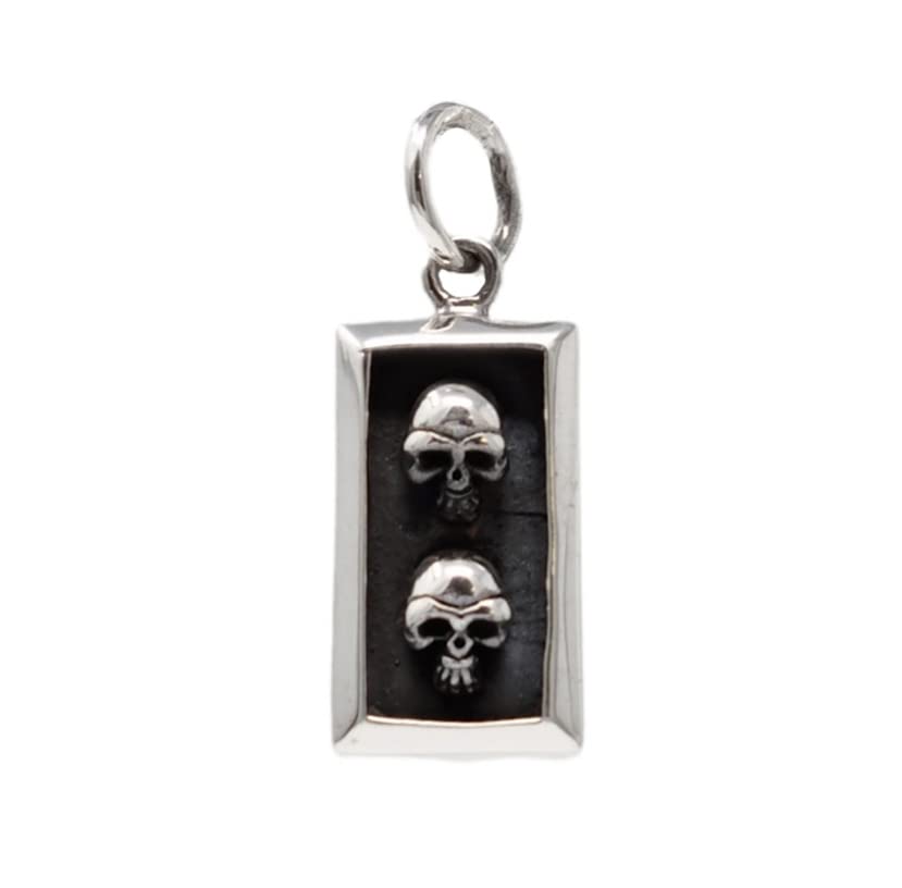Men's Women's 925 Silver Skulls Pendant Biker Jewellery Gothic Musican Rock Punk Skull Pendant treasurebayb2b