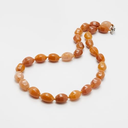 Womens Handmade Natural Gemstone Beaded Necklace - Beads Necklace for Women Ladies and Girls treasurebayb2b