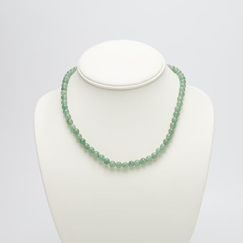 Handmade Beaded Necklace Choker for Women Girls Teen - 6mm Beads Natural Gemstones Healing Crystal Jewellery Necklace treasurebayb2b
