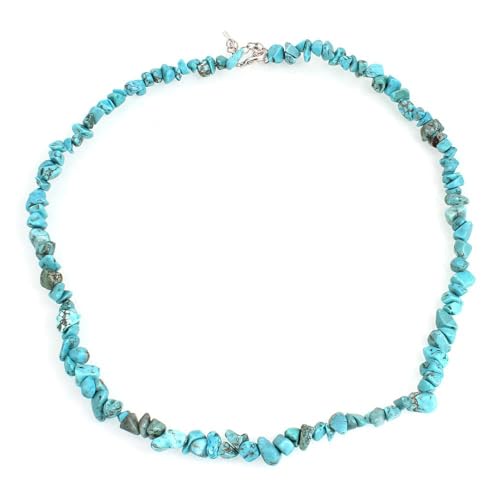Handmade Womens Girls Beaded Gemstone chips necklace Choker - Natural Gemstones Healing Crystal Jewellery treasurebayb2b