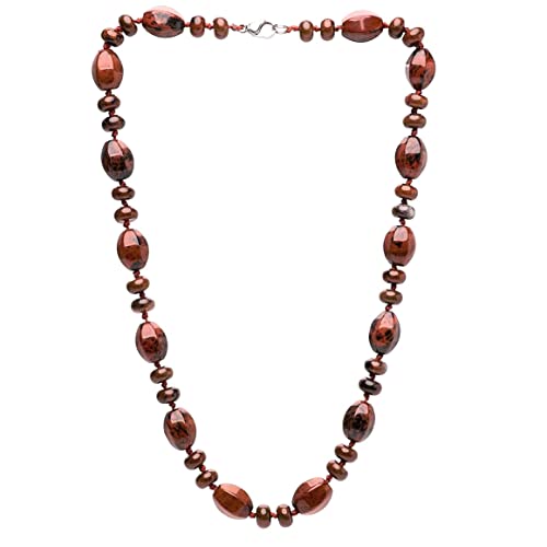 Handmade Womens Beaded Necklace Natural Gemstones Healing Crystal Jewellery treasurebayb2b