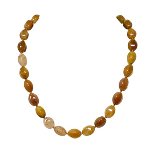 Womens Handmade Natural Gemstone Beaded Necklace - Beads Necklace for Women Ladies and Girls treasurebayb2b