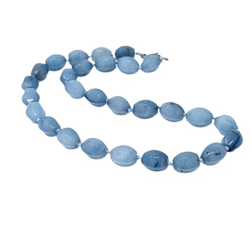 Womens Handmade Natural Gemstone Beaded Necklace - Beads Necklace for Women Ladies and Girls treasurebayb2b