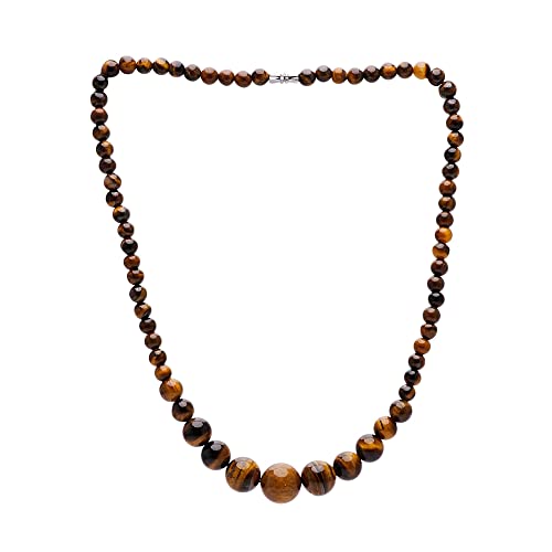 Handmade 6-14mm Natural Agate Gemstone Necklace For Women and Girls treasurebayb2b