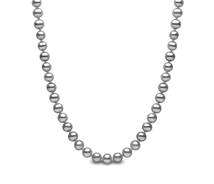 Women's Pearl Necklace 8-9mm Freshwater Pearl 160cm Long Free Style Colour Black, White, Multicolour treasurebayb2b