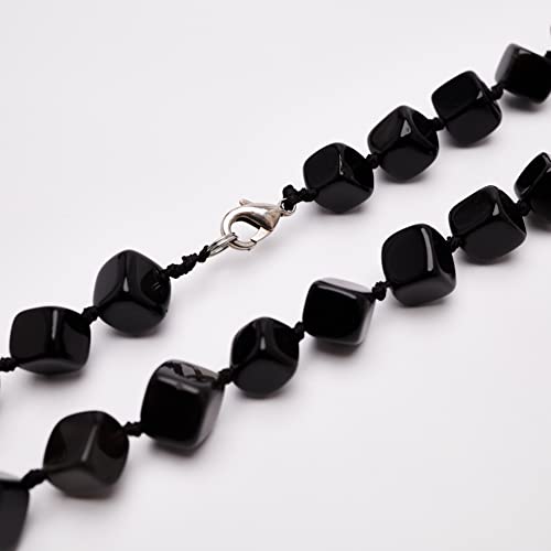 Women's Necklaces- Beautiful Handmade 10x10mm Natural Gemstone Beaded Necklace for Women and Girls treasurebayb2b