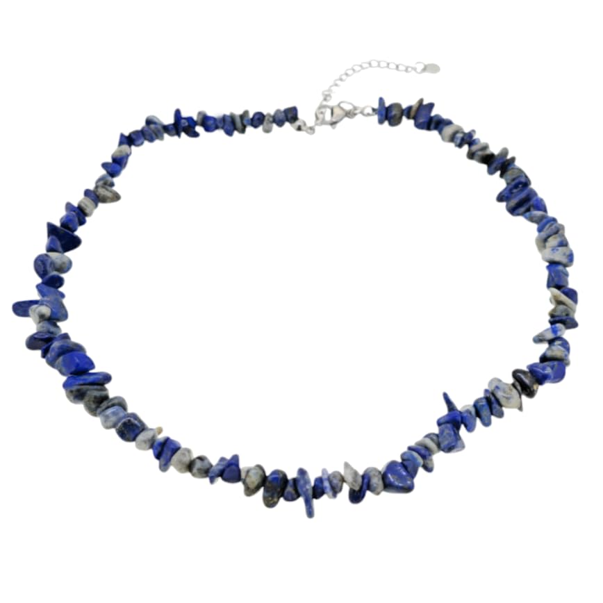 Handmade Womens Girls Beaded Gemstone chips necklace Choker - Natural Gemstones Healing Crystal Jewellery treasurebayb2b