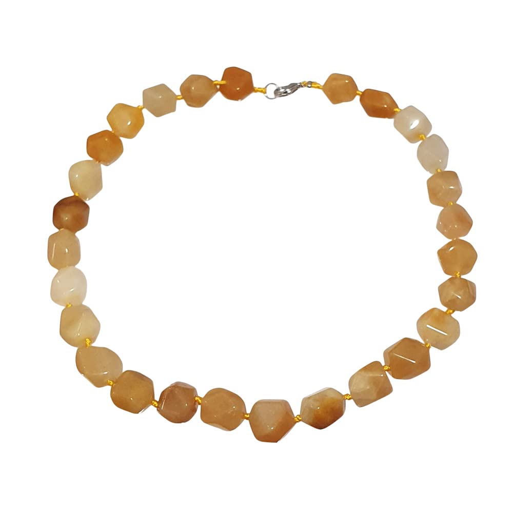 Chunky Statement Natural Gemstone Beaded Necklace for Women, Women's Handmade Necklace treasurebayb2b
