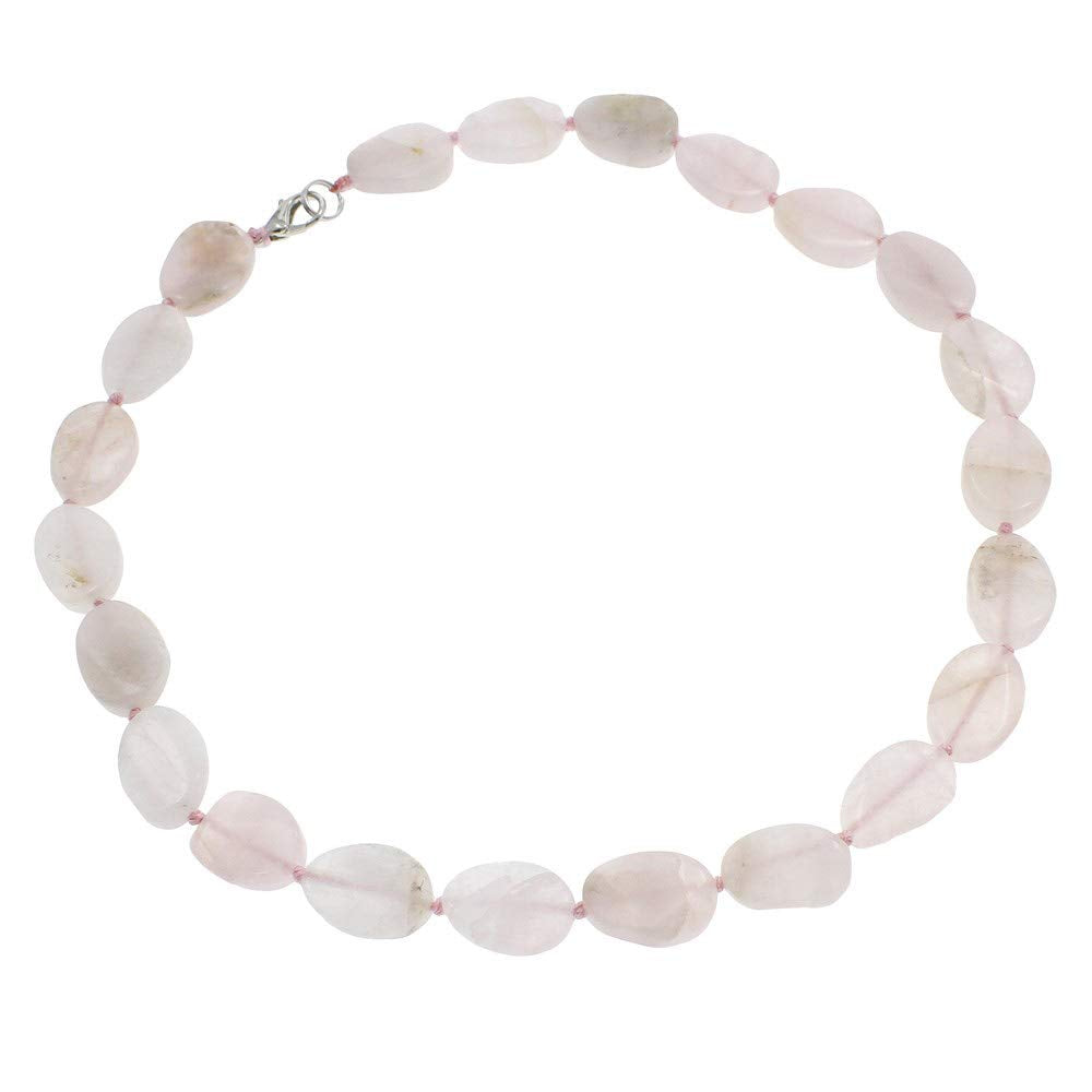Stunning Oval Shape Natural Gemstone Beaded Necklace for Women treasurebayb2b