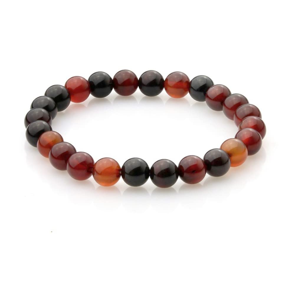 Handmade Womens Mens 8mm Natural Power Healing Gemstone Beaded Stretchy Bracelet treasurebayb2b