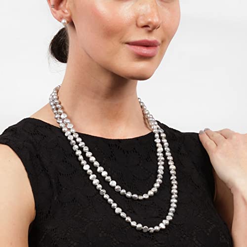 Elegant and Classic 8-9mm Freshwater Pearl Necklace for Women treasurebayb2b