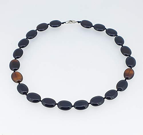 Stunning Oval Shape Natural Gemstone Beaded Necklace for Women treasurebayb2b