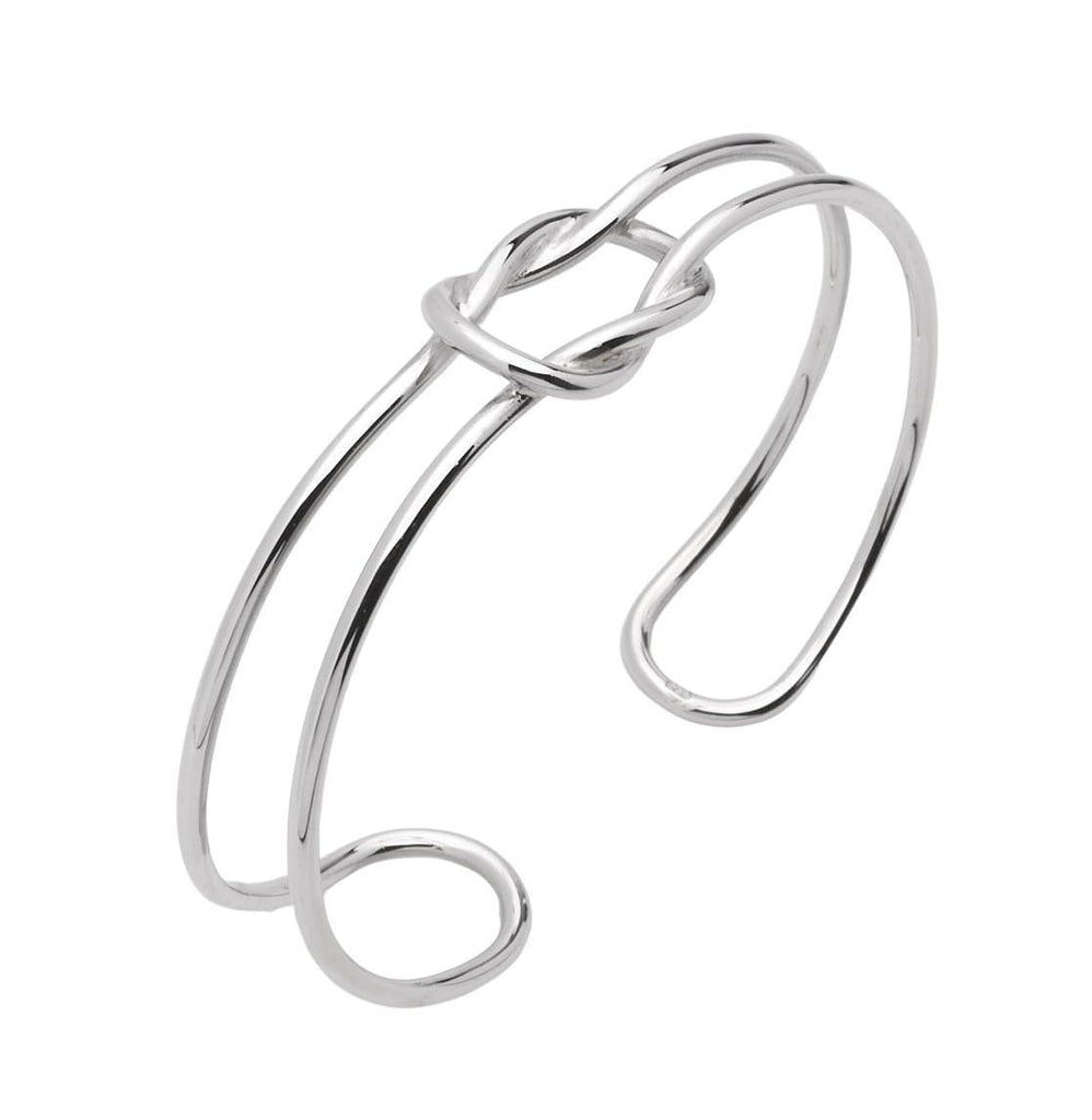 Women's Silver Bracelet - Classic Handmade 925 Sterling Silver Bangle Bracelet for Women Girls treasurebayb2b