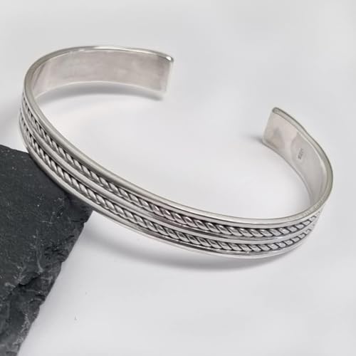 9mm Solid Mens Womens 925 Sterling silver Bangle Bracelet treasurebayb2b