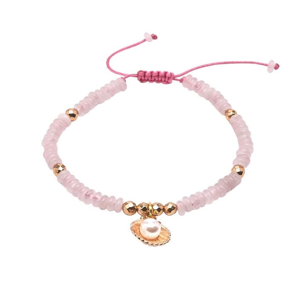 Handmade Women's Natural Gemstone Beaded Bracelet Adjustable | Chakra Stress Anxiety Power Bead Healing Crystal Gemstone Bracelet treasurebayb2b