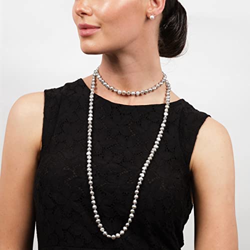 Elegant and Classic 8-9mm Freshwater Pearl Necklace for Women treasurebayb2b