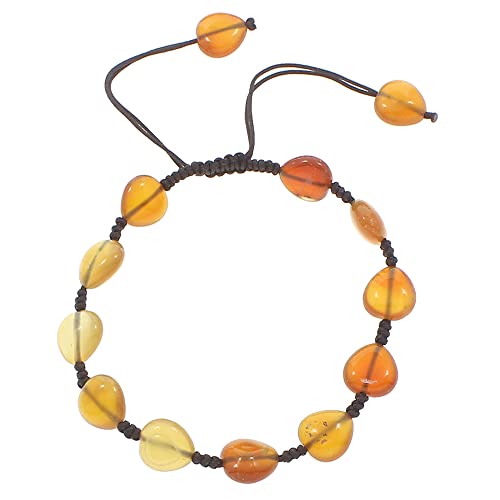 Women's Bracelet Handmade Natural Gemtone Beaded Bracelet Adjustable - Love Heart Gemstone Beaded Bracelet treasurebayb2b
