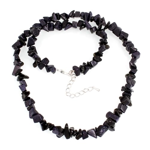 Handmade Womens Girls Beaded Gemstone chips necklace Choker - Natural Gemstones Healing Crystal Jewellery treasurebayb2b