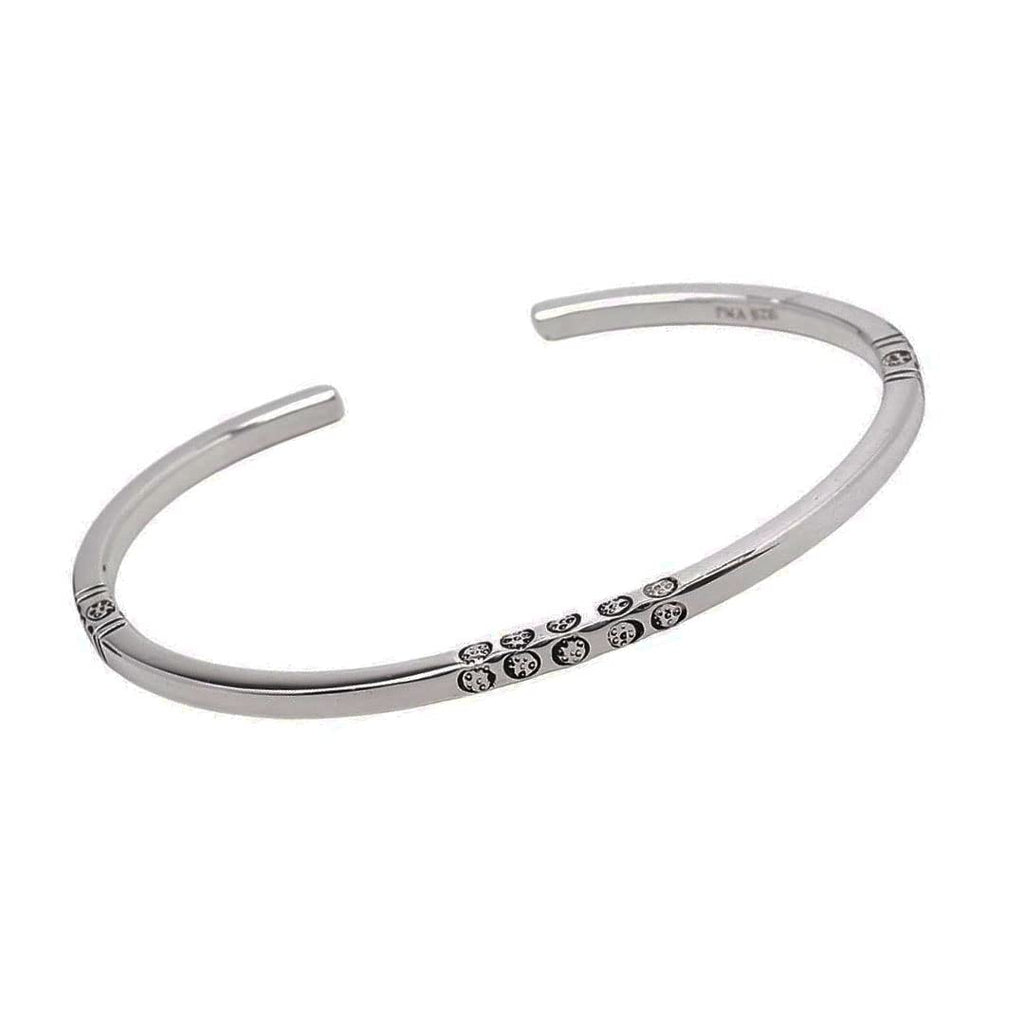 Solid 925 Sterling Silver Bangle Bracelet for men and women treasurebayb2b