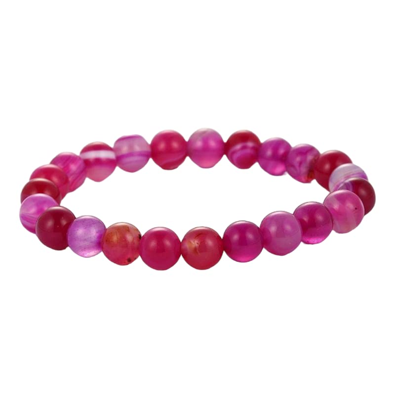 Handmade Womens Mens 8mm Natural Power Healing Gemstone Beaded Stretchy Bracelet treasurebayb2b
