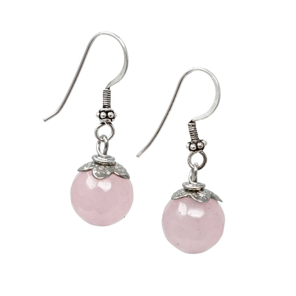 Stunning Natural Gemstone Earrings Made With 925 Sterling Silver Women's Dangle Drop Earrings Available in Different Stones treasurebayb2b