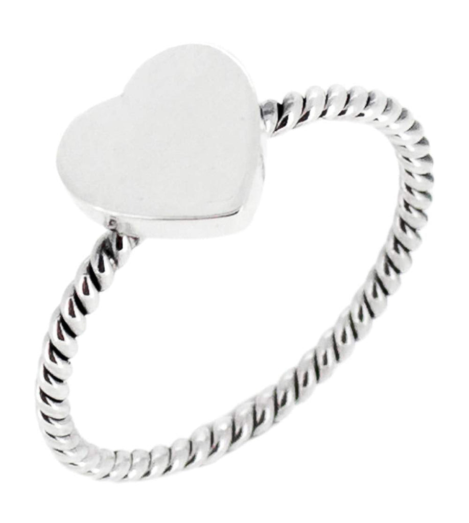 Stylish Chunky Statement Plain 925 Sterling Silver Rings for Women Girls Available in size L M N P treasurebayb2b