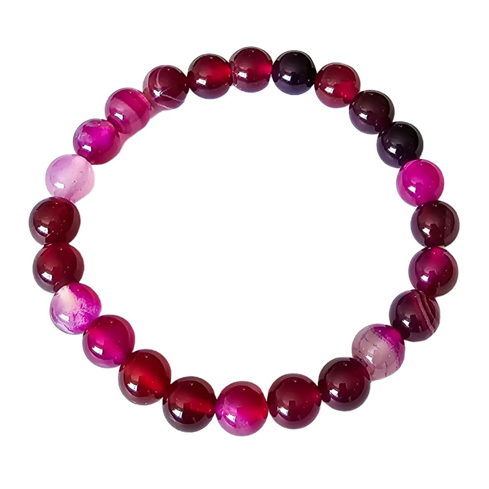 Handmade Womens Mens 8mm Natural Power Healing Gemstone Beaded Stretchy Bracelet treasurebayb2b