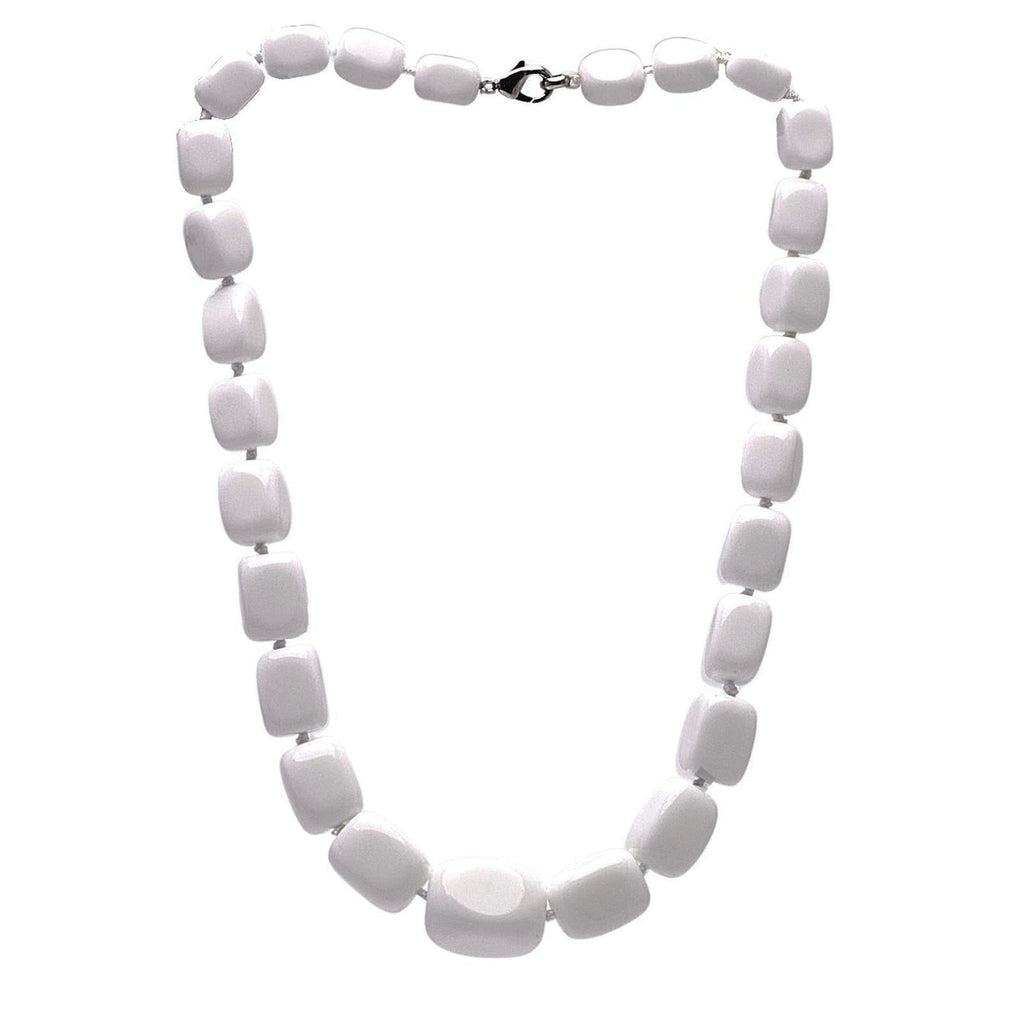 Chunky Natural Gemstone Beaded Necklace for Women, Women's Handmade Necklace treasurebayb2b