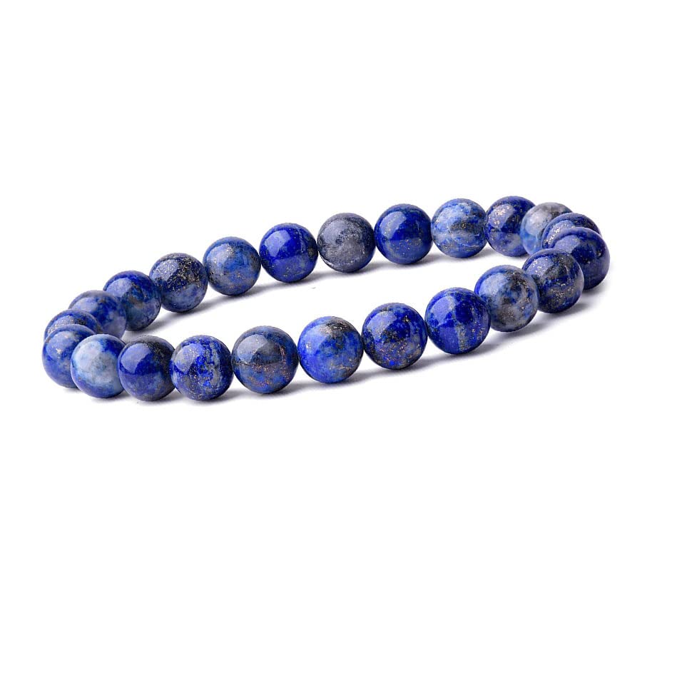 Handmade Womens Mens 8mm Natural Power Healing Gemstone Beaded Stretchy Bracelet treasurebayb2b