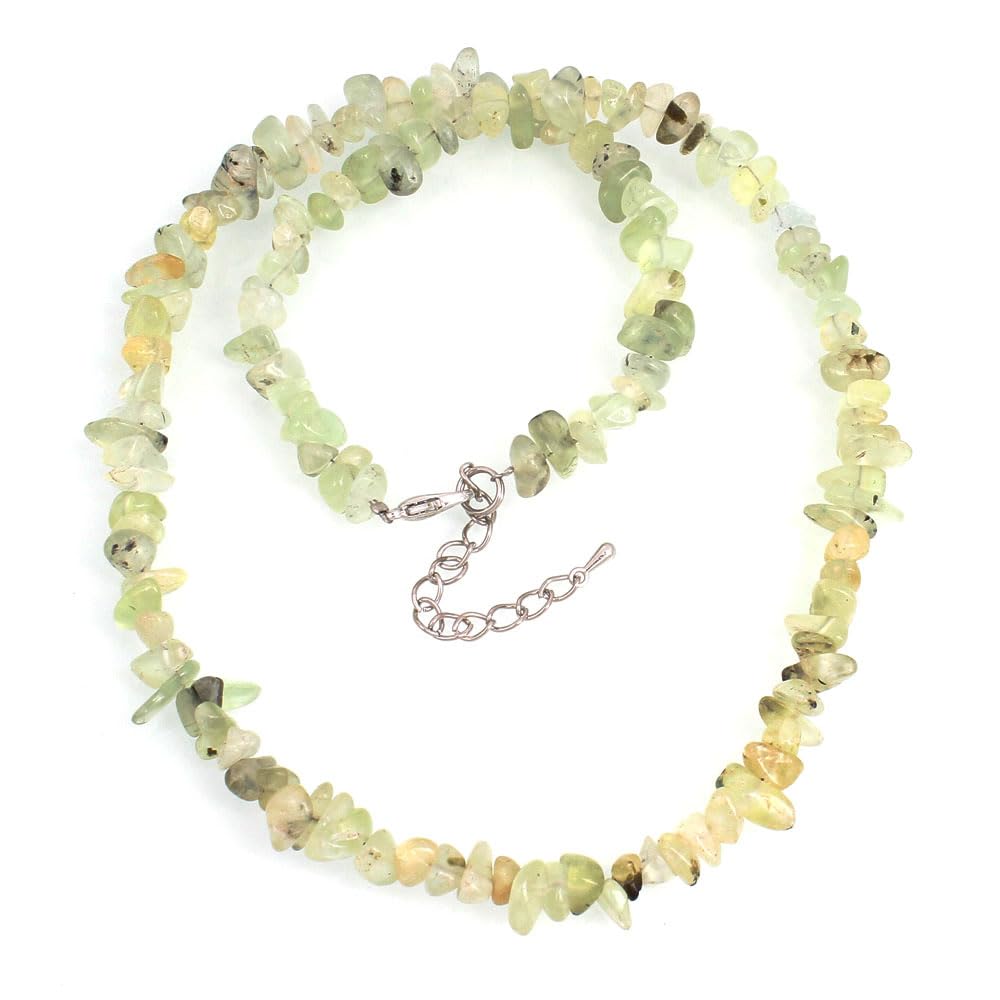 Handmade Womens Girls Beaded Gemstone chips necklace Choker - Natural Gemstones Healing Crystal Jewellery treasurebayb2b