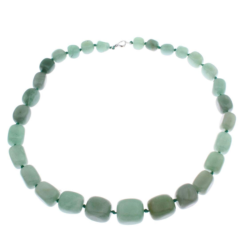 Chunky Natural Gemstone Beaded Necklace for Women, Women's Handmade Necklace treasurebayb2b