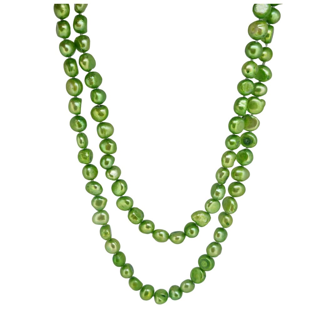 Elegant and Classic 5 in 1 Natural Freshwater Pearl Necklace 120cm treasurebayb2b