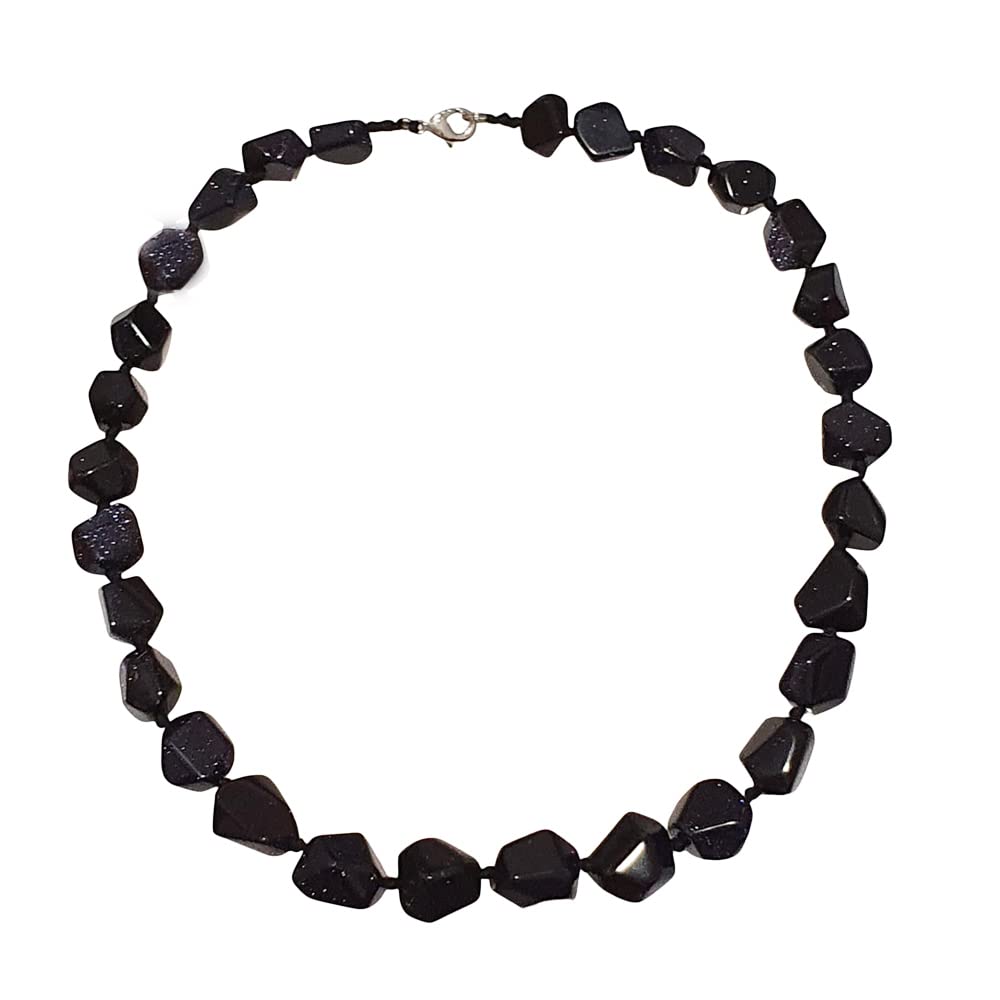 Chunky Statement Natural Gemstone Beaded Necklace for Women, Women's Handmade Necklace treasurebayb2b