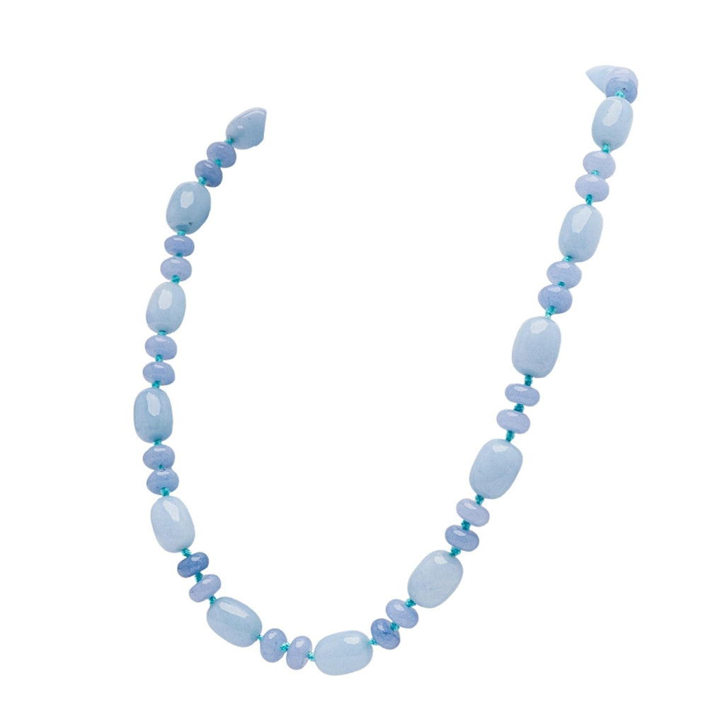 Womens gemstone Beaded Necklace | 8-16mm Natural Gemstone Beaded Necklace for Women and Girls treasurebayb2b