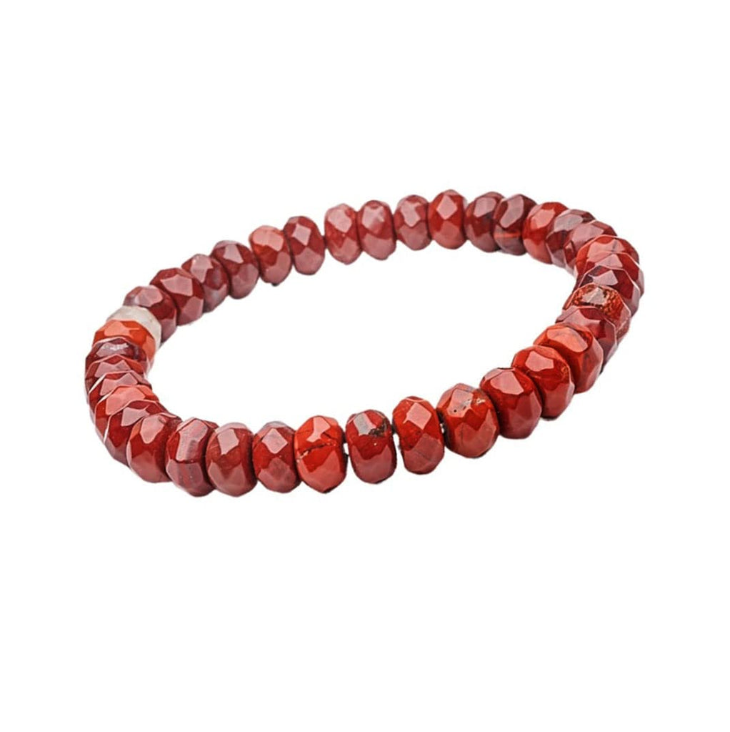 Handmade Womens Mens 8mm Beaded Gemstone Bracelet | Stress and Anxiety Power Beads Healing Crystal Gemstone Bracelet – Gift box treasurebayb2b