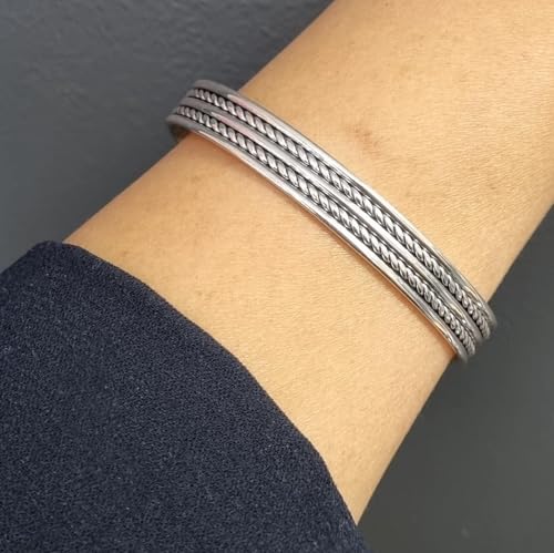 9mm Solid Mens Womens 925 Sterling silver Bangle Bracelet treasurebayb2b