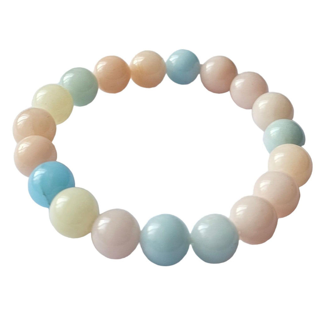 Handmade Womens Mens 10mm Natural Gemstone Bracelet | Stress and Anxiety Power Bead Healing Crystal Gemstone Bracelet treasurebayb2b