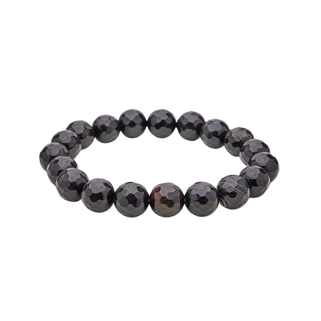 Handmade Womens Mens 10mm Natural Gemstone Bracelet | Stress and Anxiety Power Bead Healing Crystal Gemstone Bracelet treasurebayb2b
