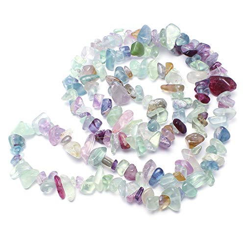 Natural Gemstone Chips Necklace Long Style for Women and Girls treasurebayb2b