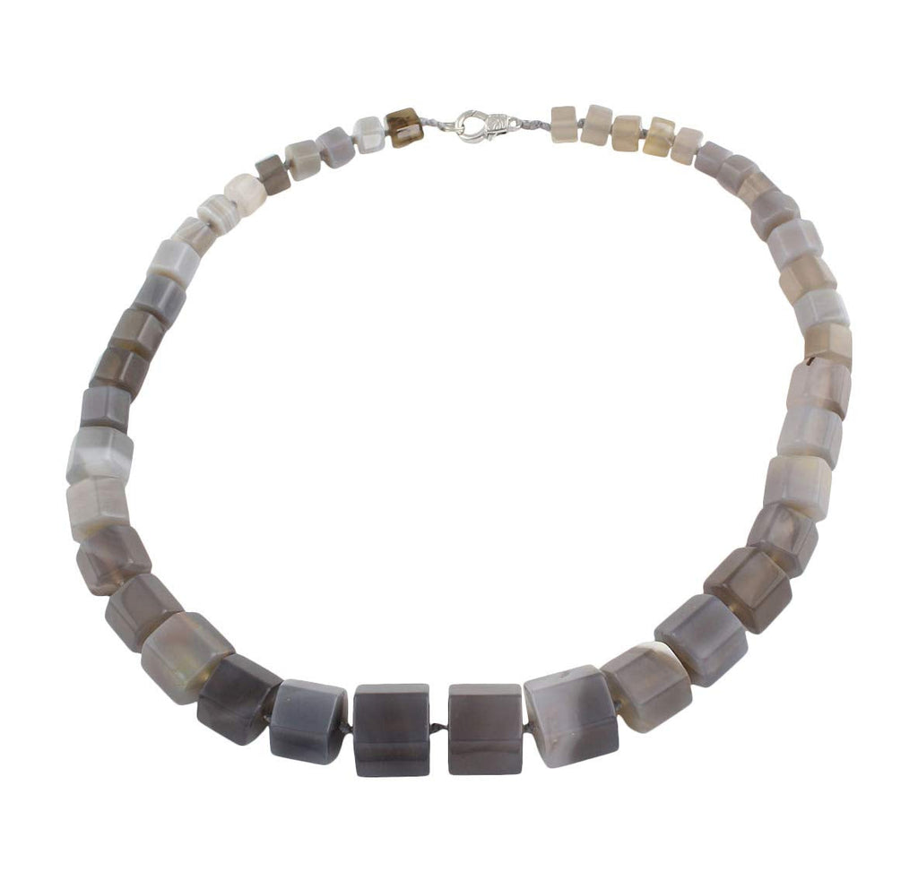 Stunning Agate Gemstone Chunky Necklace for Women and ladies treasurebayb2b