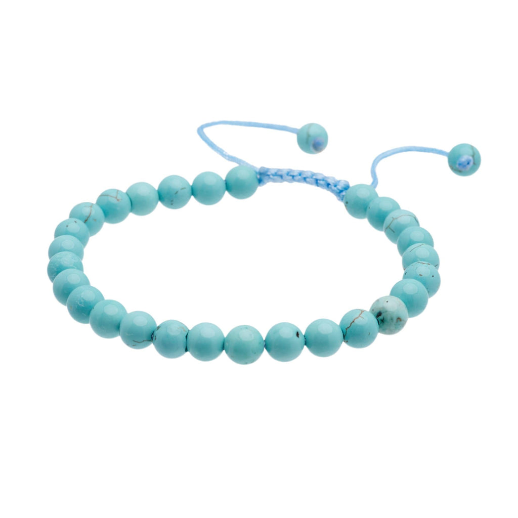Womens Mens Beaded Bracelet - Handmade 6mm Gemstone Bracelet Adjustable Friendship Bracelet For Women's Girls - Green Jade, Pink Opal, Tiger's Eye Beaded Bracelet treasurebayb2b