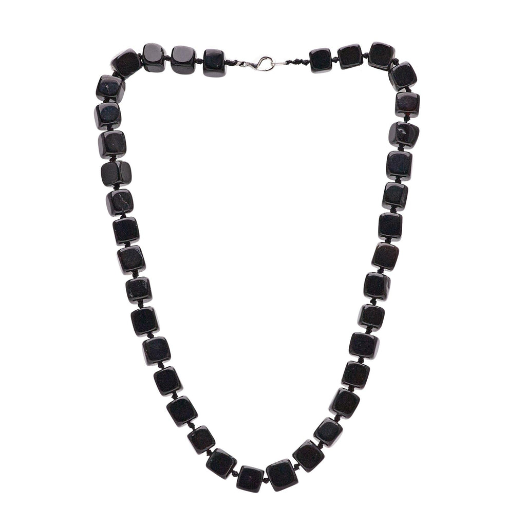 Stunning 12mm Natural Gemstone Beaded Necklace for Women treasurebayb2b
