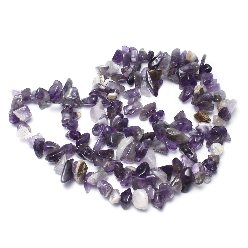 Natural Gemstone Chips Necklace Long Style for Women and Girls treasurebayb2b