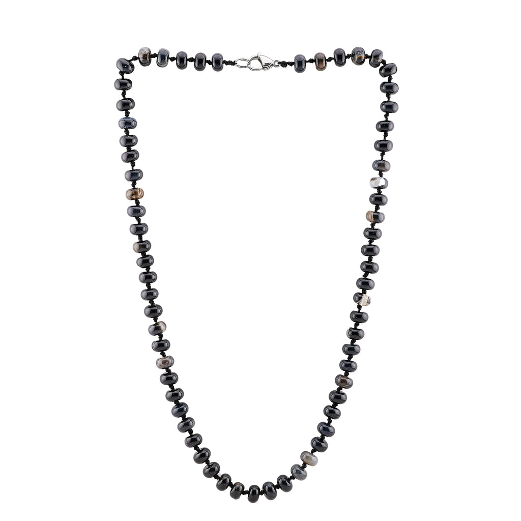 Women's Handmade Necklace 8mm Rondelle Shape Gemstone Beaded Necklace treasurebayb2b