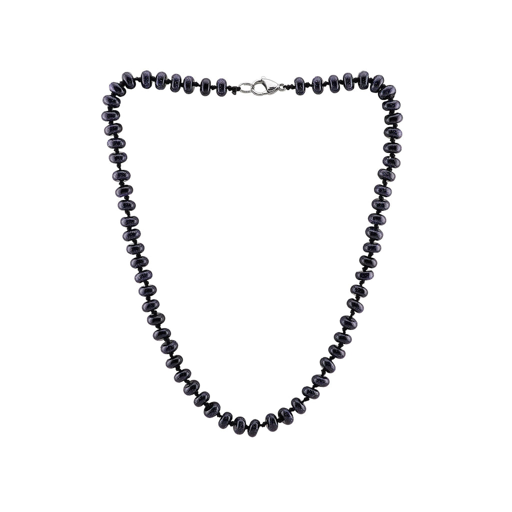 Women's Handmade Necklace 8mm Rondelle Shape Gemstone Beaded Necklace treasurebayb2b